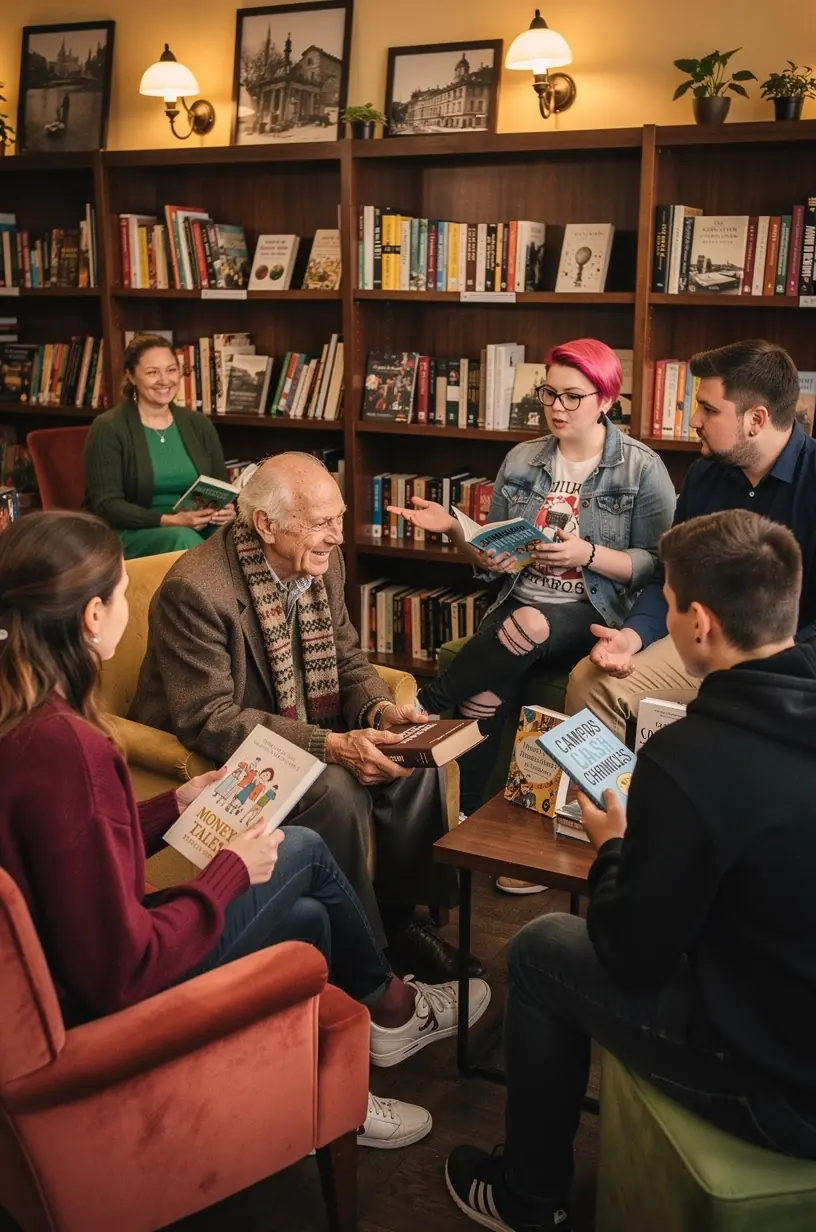 Könyvek és jegyzetek egy asztalon, amelyek a pénzügyi oktatást és személyes pénzügyi stratégiákat ábrázolják.
